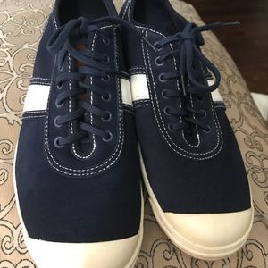 Ralph Lauren navy sneakers